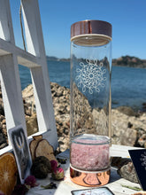 Load image into Gallery viewer, Rose Quartz Crystal Intention Bottle 500ml
