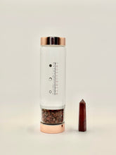 Load image into Gallery viewer, Red Jasper Crystal Intention Bottle 500ml
