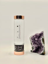 Load image into Gallery viewer, Amethyst Crystal Intention Bottle 500ml
