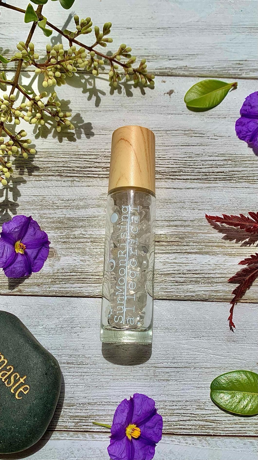 Clear Quartz Healing Crystal Aroma Therapy